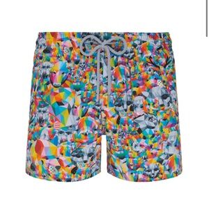 VILEBREQUIN MEN STRETCH SWIM SHORTS ANIMALS - OKUDA SAN MIGUEL